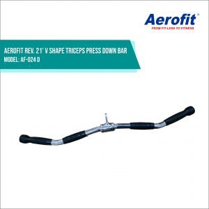 Revolving 21′ V Shape Tricep Press Down Bar
