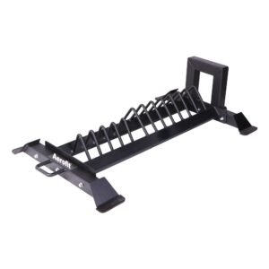 AF 7720 Bumper Plate Rack With Wheels